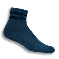 Blue Thorlos Ankle Length Sock - M